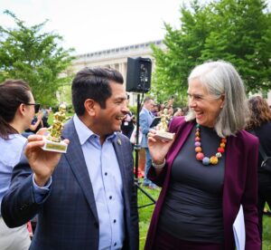 Katherine Clark Instagram - What an honor to receive a Toddlers' Choice Award from @MomsRising! 
 
I'm so proud to be in this fight with you. Together, we will build a child care system that works for working families.