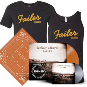 Kathleen Edwards Instagram - When I was 19, I was working at a coffee shop in Ottawa spending my time writing songs and playing shows. In the following few years those songs evolved into my first album, Failer. Songs formed from my love for songwriting, falling in love with Americana and roots music, finding a place in my local music scene, and living a pretty wild first few years out on my own. 19 years since it’s release, the vinyl pressing of Failer has finally been printed. Pre-order at the link up top. It seems strangely fitting that the boxes of freshly pressed vinyl were shipped to my coffee shop in Ottawa, Jim Bryson took the first copy home the day it arrived. ⁣⁣
⁣⁣
It wasn’t an easy thing to put together. We had to source the music from John Whynot, who originally mixed the record because we couldn’t find the original files. We had to have it re-mastered for vinyl by Greg Calbi. We didn’t have any of the artwork saved from the original pressings, lost long ago into the abyss of a record company’s restructuring. Colin Cripps approved the new mastered version, and I even found a few boxes of the original CD pressing of Failer from 2002, with different artwork and a different recorded version of 6 O’clock News. It’s been a trip down memory lane (some memories clearer than others), messy and unkempt, but somehow wonderfully true and real. My manager Holly Lowman was instrumental in finding all these pieces and putting them together so this could happen.  ⁣⁣
 ⁣⁣
It’s pretty insane to think of who I was back then, all the doors it opened for me. Playing my US television debut on the Letterman show the week Failer was released. It still seems surreal that this record took me where it did, and that you all loved it so much. So many people have asked when this album would be available on vinyl, so here it is. As I’ve come to learn, failure is the stuff that makes success so much sweeter.