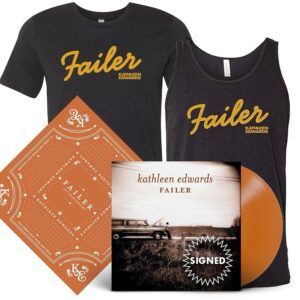 Kathleen Edwards Instagram - When I was 19, I was working at a coffee shop in Ottawa spending my time writing songs and playing shows. In the following few years those songs evolved into my first album, Failer. Songs formed from my love for songwriting, falling in love with Americana and roots music, finding a place in my local music scene, and living a pretty wild first few years out on my own. 19 years since it’s release, the vinyl pressing of Failer has finally been printed. Pre-order at the link up top. It seems strangely fitting that the boxes of freshly pressed vinyl were shipped to my coffee shop in Ottawa, Jim Bryson took the first copy home the day it arrived. ⁣⁣
⁣⁣
It wasn’t an easy thing to put together. We had to source the music from John Whynot, who originally mixed the record because we couldn’t find the original files. We had to have it re-mastered for vinyl by Greg Calbi. We didn’t have any of the artwork saved from the original pressings, lost long ago into the abyss of a record company’s restructuring. Colin Cripps approved the new mastered version, and I even found a few boxes of the original CD pressing of Failer from 2002, with different artwork and a different recorded version of 6 O’clock News. It’s been a trip down memory lane (some memories clearer than others), messy and unkempt, but somehow wonderfully true and real. My manager Holly Lowman was instrumental in finding all these pieces and putting them together so this could happen.  ⁣⁣
 ⁣⁣
It’s pretty insane to think of who I was back then, all the doors it opened for me. Playing my US television debut on the Letterman show the week Failer was released. It still seems surreal that this record took me where it did, and that you all loved it so much. So many people have asked when this album would be available on vinyl, so here it is. As I’ve come to learn, failure is the stuff that makes success so much sweeter.