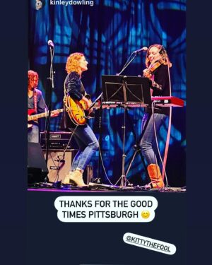 Kathleen Edwards Instagram - What an amazing summer to have spent playing shows with this insane crew. Ottawa hometown show is THIS THURSDAY @cityfolkfest we play at 7:20pm. Come wrap the summer with us🌻