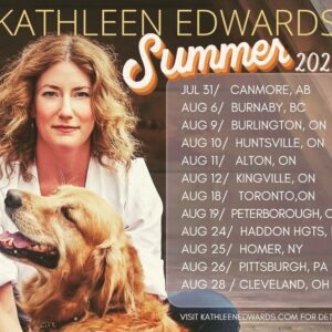 Kathleen Edwards Instagram - Happy July, everyone! This has been a great summer so far, and I’m thrilled to be playing a ton of shows in August, starting at the Canmore folk festival on August long weekend and then off to Vancouver to play a show with the @thewarondrugs ! August 18 is at the Budweiser Stage in Toronto with @bahamasmusic and @wilco ⚡️ more shows to announce soon!
