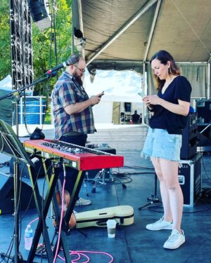 Kathleen Edwards Instagram - What an amazing summer to have spent playing shows with this insane crew. Ottawa hometown show is THIS THURSDAY @cityfolkfest we play at 7:20pm. Come wrap the summer with us🌻
