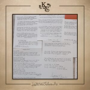 Kathleen Edwards Instagram - It’s been a busy week here at Edwards HQ. I’m blown away by the support you’ve all shown and it’s brought up a lot of fond memories re-writing the lyrics to these songs. I’m glad they’ve found a home in your heart. I also now realize that writing shorter songs in the future will be more sensible... Ha! For those that have ordered we’ll be packing these up and sending them your way in the next week. We have also restocked Failer Vinyl in our Canadian store for those that have been asking. 

Does anyone want to take a guess which song was most requested for handwritten lyrics?
Hint: it's not Westby.
Second hint: surprised that nobody asked for Who Rescued Who.

Kathleen Edwards