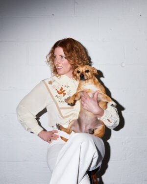 Kathleen Edwards Instagram - That’s Murphy. His dad is behind the camera.