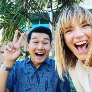 Kathleen Rose Perkins Instagram - My god, I’m gonna miss these lovely people. That’s a wrap for me on @doogie.kamealoha.md #oahuhawaii