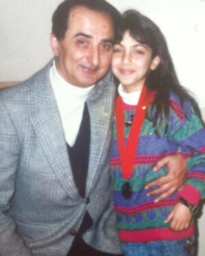 Kathreen Khavari Instagram - Goodbye to the love of my life, my heart, my soul, my everything.  He left us on sizdeh bedar. There was no limit to what this man would do for me. We would often joke that he would actually kill for me, but thankfully it never came to that. Since I was a kid, we started a tradition called “father and daughter day.” This almost always involved going to the movies (usually Grand Lake Theater), the toy store, museum, Fenton’s, Alcatraz! Whatever I loved, he loved. We shared the same interests, discussed literature, philosophy, science, art. He constantly wrote and recited poetry. We were both deeply moved by language. I am who I am because of him. I have his dark sense of humor, his quirks, his childlike curiosity for the little things (see “Dad” reel). He exposed me to yoga and meditation at a young age, taught me the importance of communicating your feelings and not keeping things inside. Most of my friends had seen him cry at some point because he was so sentimental and easily moved by films. I remember being a kid and thinking “Daddy must be a God,”because he had such a vast breadth of knowledge that he was always sharing with me. He helped me with all of my homework, no matter the subject, and if he didn’t know the material, he’d read my textbooks and then teach me with so much patience. He would make it a point to meet with all my teachers regularly, from kindergarten to high school. “They need to know your father cares.” In high school, I’d convince him to let me cut class. “Don’t tell your mom.” Then we’d spend the day going on adventures around Oakland and Berkeley, with him telling me his life stories. He loved deeply, and worried about me constantly. Friends would joke that he was in the trees following me around, making sure I was safe. And this man never, ever raised his voice at me or punished me. His voice is music to my ears. Since I was a kid, he would always say, “Man, as the Supreme Will manifestation, shall not succumb to fear, fury, fatigue, or frustration.” Okay, Daddy, I’ll try not to. To my favorite person: I love you and will miss you more than you’ll ever know. You’ll always be a god to me. Ali Mohammad Khavari Nov 15, 1934-Apr 1, 2023.