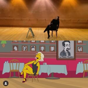 Kathryn Burns Instagram - I choreographed for The Simpsons! I CHOREOGRAPHED FOR THE SIMPSONS! Pinch me! Here’s a sneak peak of “Sasha is a Massive Success” (sung by @sarachase_ ) and yes, when they mention Sutton Foster @suttonlenore you cut to her iconic performance and save ur hammies. 

Tonight is the season 33 premiere and you guessed it, it’s a full blown musical!  Fox 8/7c #fox #thesimpsons #starofthebackstage 

Thank you to the dreamy @elisabethkiernanaverick for writing the episode of my dreams and making this mini CXG reunion happen!  With songs by @jackdolgen and associate choreographer @davidhulldavidhull