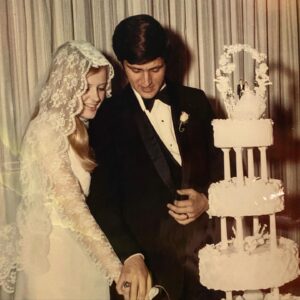 Kathryn Burns Instagram - 50 years ago my folks pledged to love each other for a lifetime.  Quickly the 2 became 6 which soon became 14 and then I lose count because their love (in the non multiplying way) has touched (in a platonic way, duh) so many! They have taught me how to love unconditionally, how to show up for people without asking for anything in return, and how to be kind, even in trying times.  To know them is to love them so please give them all y’alls IG love on this special day! ❤️Happy 50th Momma Rabbit & Dudah❤️. I love y’all to the furthest spot in space and back...cause the moon’s too close, you get it. (Pay close attention to the last video in this series.  We surprised them with a mariachi band and in this romantic clip you hear my Uncle Walter telling 11 year old William about a happy little place called Guantanamo Bay.)