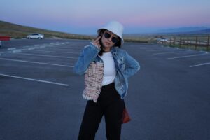Kathy Wu Instagram - Catching the last bit of magic hour. How I love Cali!