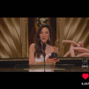 Kathy Wu Instagram - When we saw someone that looks like us on the @theacademy stage, tears swell up in our eyes. We can’t tell whether it’s tears of joy, pain, repressed emotions, overwhelm, shock or happiness. But we know one thing: we are enough and we are worthy. Congratulations to all the winners and thank you @everythingeverywheremovie for making us seen. @wongspelledwang @kehuyquan @michelleyeoh_official @stephaniehsuofficial @dunkwun