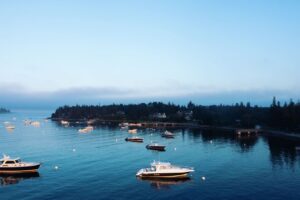 Katia Repina Instagram - Maine, from a drone’s-eye view ❤️ #dji #drone #maine