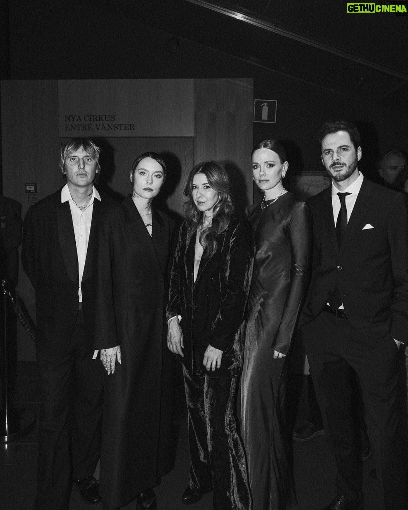 Katia Winter - 1.6K Likes - Thank you for a great night 💫 @guldbaggen 📸 @virtual.kaiser