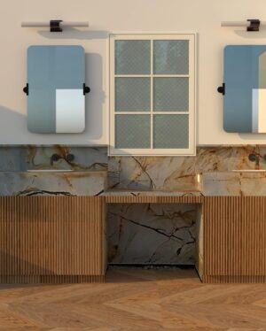 Katie Nehra Instagram - Sometimes a piece of stone (slide 3) is all the inspo one needs to build the design of a bathroom.

I am thrilled to be creating this with @cliffspot, more to come!