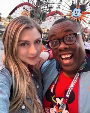 Katie Wilson Instagram - Disney day with my bestie ✨ @blacknerd