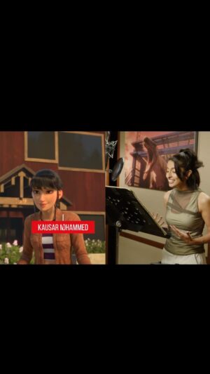 Kausar Mohammed Instagram - In The Booth (@netflix @dreamworks) with the Jurassic VO cast! Also just got the news that we got renewed for S2 so yayahhh 🦖🥳🦕 — have you watched the show yet? Bc lemme tell u it is a TREAT. But if you wanna go way back back, start with ‘Camp Cretaceous’ and then wait for things to get real dark with ‘Chaos Theory’. 👀

#jurassicworld #chaostheory #campcretaceous #campfam #yas #yasmina