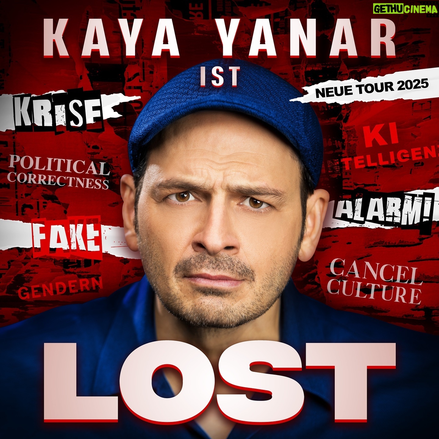 Kaya Yanar - 7.2K Likes - Klimakleber, Geflüchtete, Trans-Personen, Gendersternchen, Wokeness, Political Correctness, Blackfacing, Brownfacing, Kulturelle Aneignung, Cancel Culture, Rassismus, Sexismus, Terrorismus. Ist die Welt komplizierter geworden oder Kaya einfacher? Welche Witze kann er noch machen? Hat Humor Grenzen und wenn ja, wieviele?
Früher war alles einfacher. Oder ignoranter? Die Welt wird immer schneller und komplexer, wer nicht Schritt halten kann, der ist verloren. Lost.
Aber egal, was noch passieren wird, man braucht Humor. Charlie Chaplin sagte mal: „Ein Tag ohne Lachen ist ein verlorener Tag!“ Haben Sie heute schon gelacht? Wenn nicht, dann kommen Sie zu Kayas brandneuer zeitgeistiger Live-Comedy-Show „LOST!“ Und wenn Sie schon gelacht haben, kommen Sie trotzdem und lachen noch mehr.
Ticketlink im Profil.
