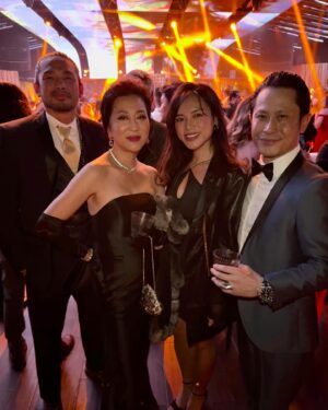 Kayli Tran Instagram - Telling everybody this is the real @steveyeun and @aliwong 😝 We will accept all the awards and compliments on behalf of the Netflix show BEEF 🏆🏆

A few of us from the cast of HBO The Sympathizer got to celebrate last night at the Golden Globes after party and kicking off 2024 with a bang! So proud of all we’ve accomplished so far as Asian Americans in entertainment. Can’t wait to share with the world what else we have in store for y’all! ☺️💪

#goldenglobes #thesympathizer #hbo #netflix #a24 #beefnetflix