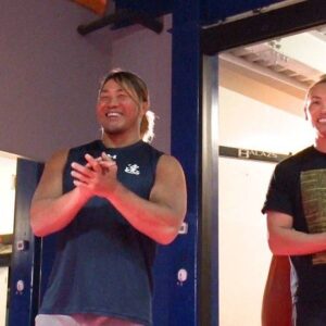 Kazuchika Okada Instagram - 今夜24時35分～
フジテレビ
『THEスピリット ～闘魂レスラー発掘プロジェクト～』　

第5回は棚橋さんが特別コーチ！
怒ってる棚橋さんが……
練習生の応援お願いします！
関東以外の方はオンエア後のTVerで！
#THEスピリット