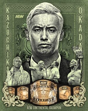 Kazuchika Okada Instagram - #AndNEW!!!
#AEW Continental Champion
‘The Rainmaker’ Kazuchika Okada!

#AEWDynamite