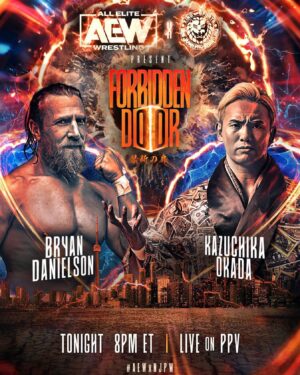 Kazuchika Okada Instagram - I’m ready to make it rain at Forbidden Door.