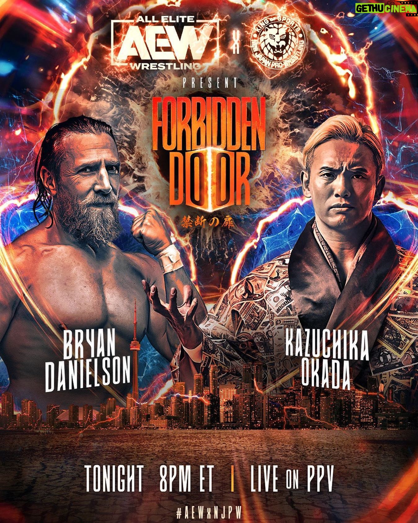 Kazuchika Okada - 7.2K Likes - Iām ready to make it rain at Forbidden Door.