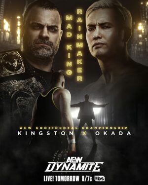 Kazuchika Okada Instagram - Tonight!
I’m going to make it rain.