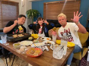 Kazuchika Okada Instagram - この後2:26〜
「新日ちゃんぴおん！」
石井さんの秘密何言ったかな？
覚えてないけど見てください！