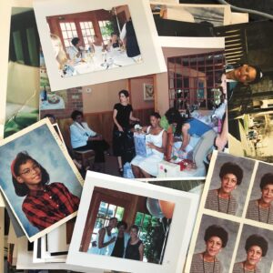 Kearran Giovanni Instagram - What a gift….When I got to Utah there was a large envelope waiting on the desk from my brother Mod. It was filled with pictures of us as children, my mother in her 30’s and most important to me…my mother and I together at my bridal shower all in an envelope with her handwriting on the outside…nothing in particularly important…directions to somewhere I’m sure she scribbled down in a hurry….but there is something about seeing her handwriting…her perfect cursive that she made us all perfect….that just makes me crumble. I miss you every day mama. Every minute…every happy…every sad…every win..every loss. I’ll keep you close and pass on the stories and pictures for our girls. If I can be a fraction of the woman you were it would mean success.  RIP Mama 💕 🙏🏾