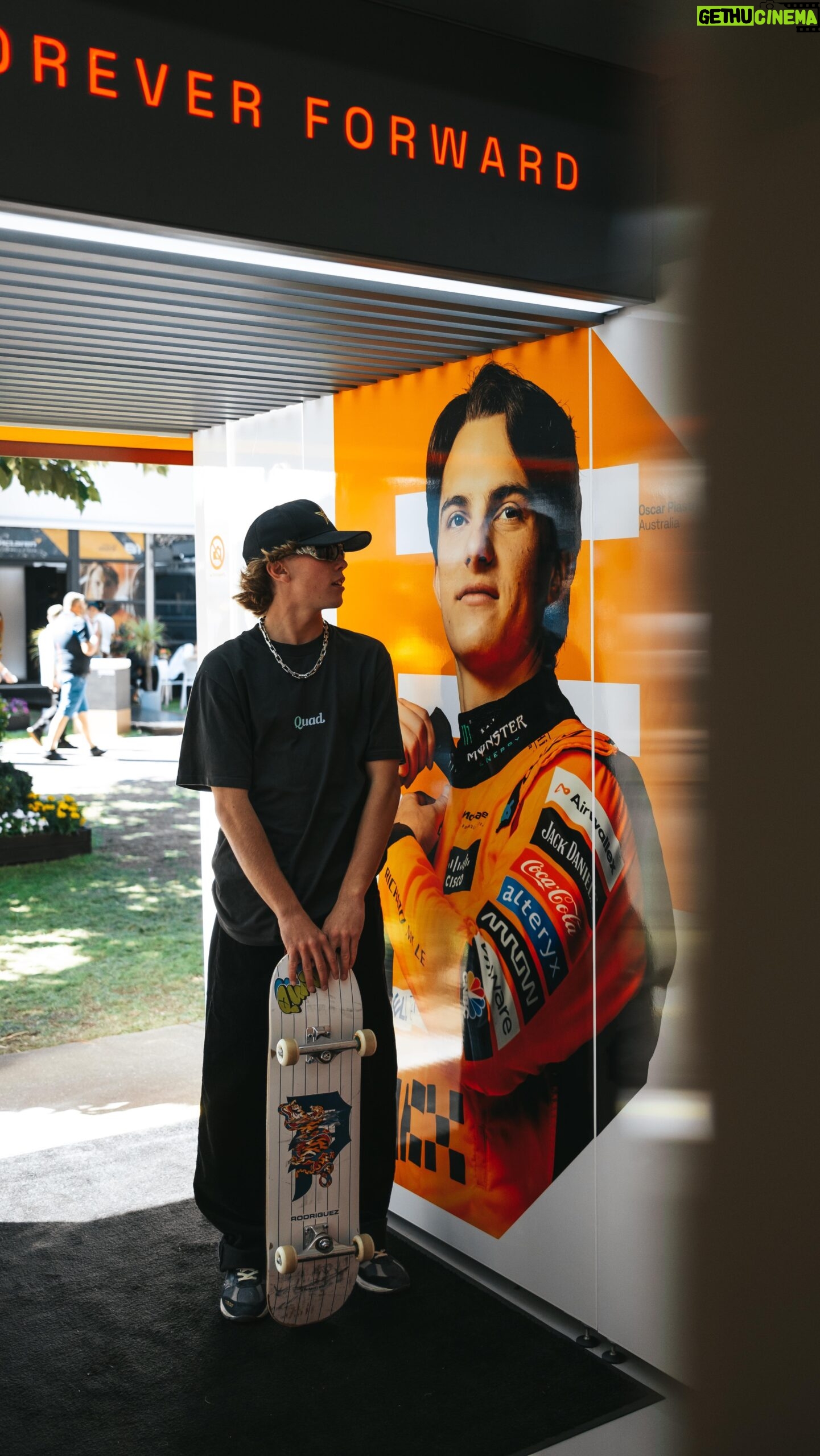 Keegan Palmer - 54.1K Likes - How an Olympic gold medalist skateboarder enters a F1 garage. 🥇 @keeganpalmer
#McLaren #F1 #AusGP 🇦🇺