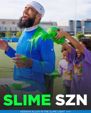 Keenan Allen Instagram - what’s poppin, slime

#NFLslimetime