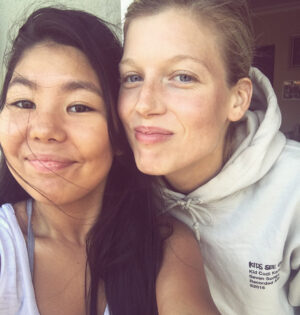 Keenan Kampa Instagram - visit from lil sis 😎