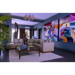 Kehinde Wiley Instagram - March issue of AD @archdigest written by @lolaogunnaike 📷 @yagazieemezi design @aissadionetissus