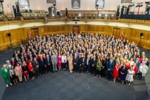 Keir Starmer Instagram - Fantastic to welcome all of our returning and new Labour MPs today. 

The work of change begins now.