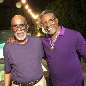 Keith David Instagram - The time we get with our parents is never long enough; enjoy them while you’re able! #FatherSon