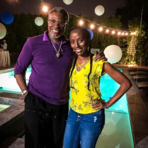 Keith David Instagram - A special thank you to this woman, @jonettejordan; she planned & designed our daughter’s graduation party! She’s creative, resourceful, and very talented! For once, @dionne_lea and I were actually able to enjoy ourselves at a party in our home! She’s the best!🙏🏾 #SupportBlackOwnedBusinesses