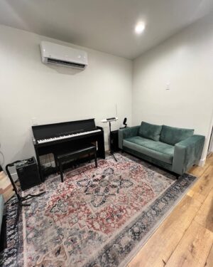 Keith Habersberger Instagram - I redid my music studio space and this couch is dope. I got it from @sabai.design as a social trade but honestly it’s really really nice and I think I would have posted about it anyway. There’s a link in my stories. Good for relaxing, working, chilling, and admiring.