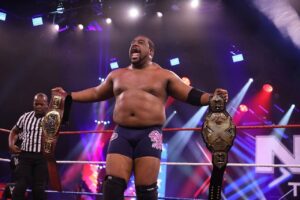 Keith Lee Instagram - Two years. Two Championships. The Grind continues.
#TheGreatAmericanBASK

#FirstOfMyKind #DoubleTrouble #Leegion #BaskInMyGlory #iAmLimitless