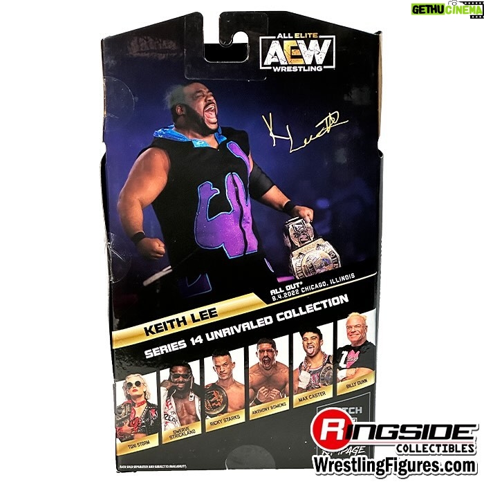 Keith Lee - 3.9K Likes - Keith Lee RARE 1 of 3000 @Jazwares @AEW Unrivaled 14
#RingsideCollectibles #WrestlingFigures #AEW #Jazwares #AllEliteWrestling #AEWRampage #AEWDynamite #AEWCollision #KeithLee