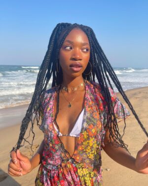 Kelcey Mawema Instagram - Catch a flight out the blue, South Africa