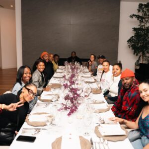 Kelley Carter Instagram - After these last three weeks? Sheesh. I needed every bit of this night, this fellowship, this meditation, this meal, this karaoke, this good time. Thank you G   D. Love you both. 🙏🏿❤️