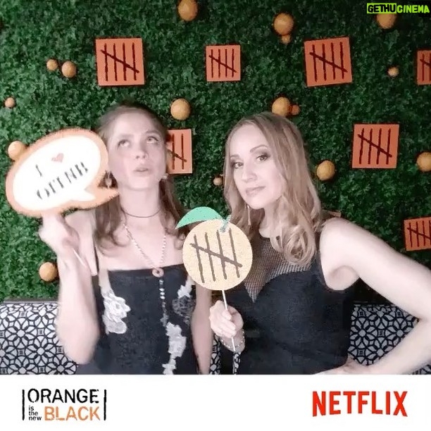 Kelly Karbacz - 544 Likes - #TBT to the #oitnbseason5 #premiere with @luchardii . The 🍊fam knows how to party!! #OITNB #OrangeIsTheNewBlack #Digori #Sankey #orangefamily #netflix @oitnb @netflix
