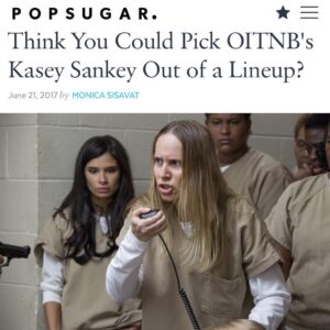 Kelly Karbacz Instagram - Thank you @popsugarcelebrity for showing #Sankey both in and out of uniform!! 😘😘 •Link to full article on my FB & Twitter page•
#PopSugar #OITNB #OrangeIsTheNewBlack @oitnb @personapr
