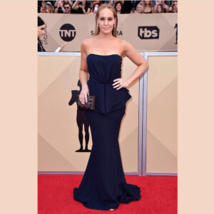 Kelly Karbacz Instagram - #TBT Throwing it back to the #SagAwards #RedCarpet to thank my incredible dream team who made it all possible. To my glam squad @chechelj and @aypruhl who worked their magic and had me shining like a star, my stylist @andrewgelwicks who made me look and feel like Hollywood royalty, my publicist @cristinad91 for pulling it all together and being a superhero and guardian angel wrapped up in one, and my manager @rosierliz for being my support system and the most fabulous date a girl could ever ask for- thank you all from the bottom of my heart!! It truly takes a village and mine is the greatest. Love you💋xoxo
#OITNB @sagawards