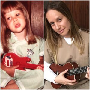 Kelly Karbacz Instagram - #TBT Well, here's the proof. It turns out my prep for #Sankey's #Serenade started way back before #Litchfield. 😜🎶 #OITNB @oitnb #OrangeIsTheNewBlack #oitnbseason5 #LitchfieldCoffeeHouse #LittleKelly #AlwaysSinging