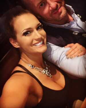 Kelly Klein Instagram - He doesn’t pose for pictures often, so I took advantage of the moment. He had a BIG weekend and this was Saturday night after his very busy day. I’m so proud of him. He has worked so hard for his success and it’s wonderful to see him doing a job he loves and being appreciated for it. 
He doesn’t usually like to post many pictures, so here is just a peak 😂
He inspires me so much!! He never gave up on what he loves and he became great at it. THEN he learned how to be great at the other things that go into this awesome business so he could keep growing as well as building others up!
🌟⭐️🌟⭐️🌟⭐️🌟⭐️
Who inspires you and why??
.
.
.
.
.
#marriedforlife #coupleselfie #marriagegoals #teammatesforlife #bestpartofme #bestpartnership #bestpartnerever #whitmerkleinadventuretime #followyourbliss #stayonyourgrind #livingyourdream