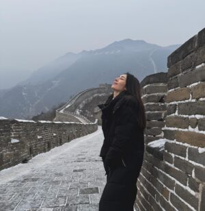 Kelly Liao Instagram - 1月的北京:) 

#January 🤍 #beijing #greatwall