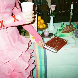 Kelly McCormack Instagram - The only pink I’d allow on here 🎀

Finally developed the photos from Mara’s Surprise Birthday Bat Mitzvah 🎀 

With the help of glorious glorious women, we gave a distinctly feminine tilt to the ritual. Thank you @jessejoy for the altar, @marissa.h.schwartz for the party dress & picture board, @jababeo for the tunes, and @blu.th for the words, ceremony, and Torah, and all the revelations and reinventions found within 🎀

And of course thank you to the Zigler family for your love & commitment 🎀

Mazel @ziglanation 🎀