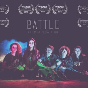 Kelly Thornton Instagram - New poster for Battle, I can't wait for everyone to see it 😊 @megfox @leah.moore613
