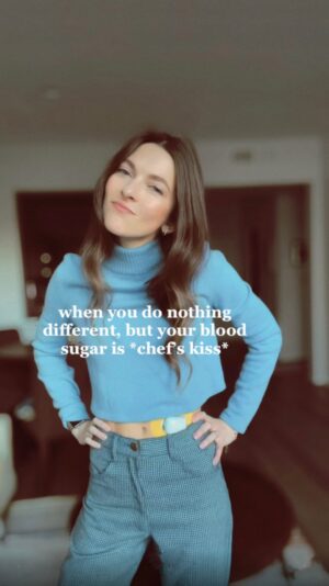 Kelsey Bascom Instagram - When you do absolutely nothing different, but your blood sugar is *chef’s kiss* 👌 (and @happybob_app gives you an award) 🏆😁

I mean, I am a creature of habit. I eat the same things around the same time, work out at the same time, and for some reason, my diabetes will randomly decide to give me a rollercoaster or (if I’m lucky) steady sugars ➡️ 

Happy Bob came out with a new feature, where you get daily and weekly awards for keeping your sugars in check. Have you guys tried it yet? What awards have you gotten? Not to brag, but this week I got the superstar 😏🌟