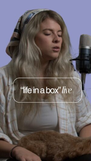 Kelsey Edwards Instagram - in honor of one year since the release of Life in a Box, @mikemcclellanmusic and I recorded a live, simple, stripped down acoustic version of the song for you :)

YOU made this song what it is, so i hope you enjoy it. thank you for listening, thank you for sharing, and thank you for making me a part of your own “life in a box” journey. love you 🫶🏼 #lifeinabox